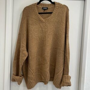 Express crewneck oversized pullover sweater. XL. worn 1x